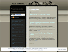 Tablet Screenshot of pluginnews.wordpress.com