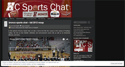 Desktop Screenshot of hcsports.wordpress.com