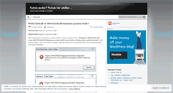 Desktop Screenshot of netsisnedir.wordpress.com