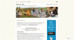 Desktop Screenshot of borealart.wordpress.com