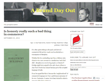 Tablet Screenshot of abranddayout.wordpress.com
