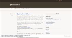 Desktop Screenshot of philectronics.wordpress.com