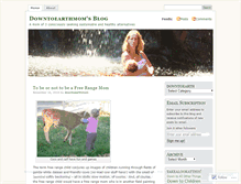 Tablet Screenshot of downtoearthmom.wordpress.com