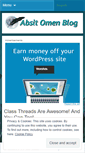 Mobile Screenshot of absitomenrpg.wordpress.com