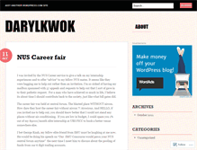 Tablet Screenshot of darylkwok.wordpress.com