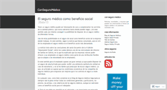 Desktop Screenshot of conseguromedico.wordpress.com