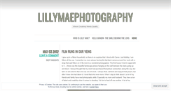 Desktop Screenshot of lillymaephotography.wordpress.com