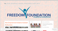 Desktop Screenshot of freedomfoundationnigeria.wordpress.com