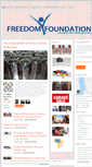Mobile Screenshot of freedomfoundationnigeria.wordpress.com