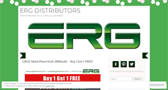 Desktop Screenshot of ergdistributors.wordpress.com