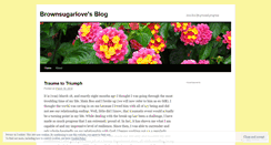 Desktop Screenshot of brownsugarlove.wordpress.com