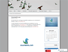 Tablet Screenshot of columbofil.wordpress.com