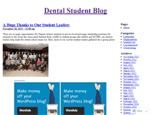 Tablet Screenshot of dentalstudent.wordpress.com