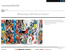 Tablet Screenshot of nanaandmich.wordpress.com