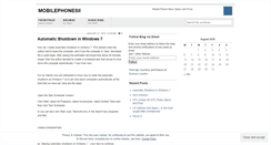 Desktop Screenshot of mobilephonesii.wordpress.com
