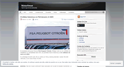 Desktop Screenshot of motorsweet.wordpress.com