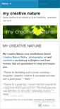 Mobile Screenshot of mycreativenature.wordpress.com