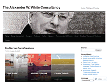 Tablet Screenshot of alexanderwwhite.wordpress.com