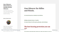 Desktop Screenshot of gunsilencer.wordpress.com