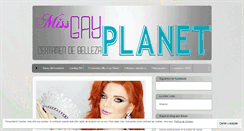 Desktop Screenshot of missgayplanet.wordpress.com