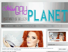 Tablet Screenshot of missgayplanet.wordpress.com