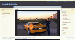 Desktop Screenshot of justaskmeforhelp.wordpress.com