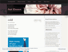 Tablet Screenshot of eleanorrosekingmerton.wordpress.com