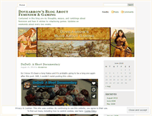 Tablet Screenshot of dovearrow.wordpress.com