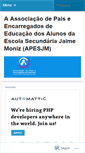 Mobile Screenshot of apesjm.wordpress.com
