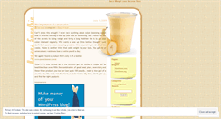 Desktop Screenshot of myaweightloss.wordpress.com