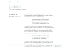 Tablet Screenshot of junxu0.wordpress.com