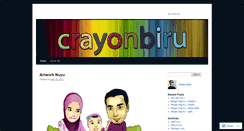 Desktop Screenshot of crayonbiru.wordpress.com