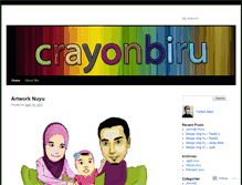 Tablet Screenshot of crayonbiru.wordpress.com