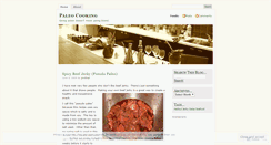 Desktop Screenshot of paleocooking.wordpress.com