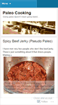 Mobile Screenshot of paleocooking.wordpress.com