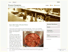 Tablet Screenshot of paleocooking.wordpress.com