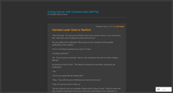 Desktop Screenshot of cynicalcancer.wordpress.com