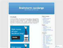 Tablet Screenshot of brainstormcandango.wordpress.com