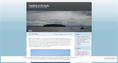 Desktop Screenshot of kayakingontherocks.wordpress.com
