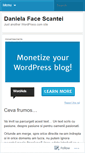Mobile Screenshot of danielafacescantei.wordpress.com