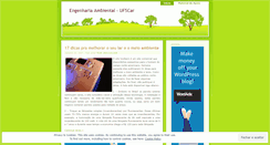 Desktop Screenshot of engenhariambiental.wordpress.com