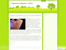 Tablet Screenshot of engenhariambiental.wordpress.com