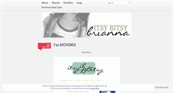 Desktop Screenshot of itsybitsybrianna.wordpress.com