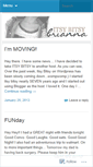 Mobile Screenshot of itsybitsybrianna.wordpress.com