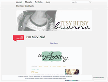 Tablet Screenshot of itsybitsybrianna.wordpress.com