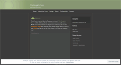 Desktop Screenshot of pdxpeoplespress.wordpress.com