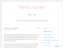 Tablet Screenshot of journeyofranbi.wordpress.com