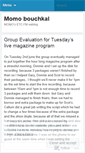 Mobile Screenshot of momobouchkal.wordpress.com