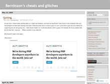 Tablet Screenshot of berninzon.wordpress.com