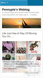 Mobile Screenshot of pennypie.wordpress.com